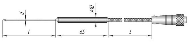 Термопреобразователь сопротивления Pt1000